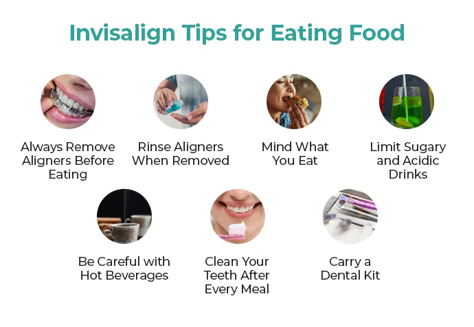 What can t you eat with invisalign?